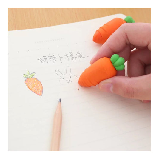 Bunny Carrot Eraser