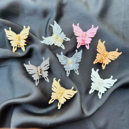 Butterfly Mini Hair Claws - Set of 2