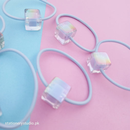 Crystal Hair Ties - Set of 2