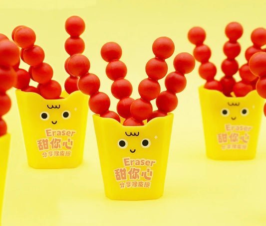 Cutest Fries Eraser - Bucket