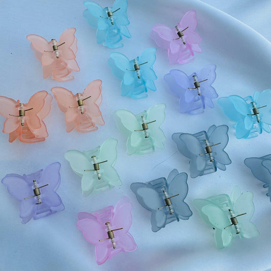 FROSTED DUAL LAYER - BUTTERFLY MINI CLAWS