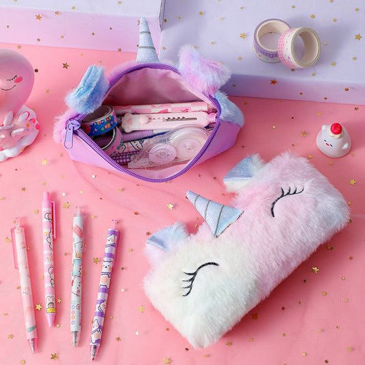 Unicorn Plush Pouch