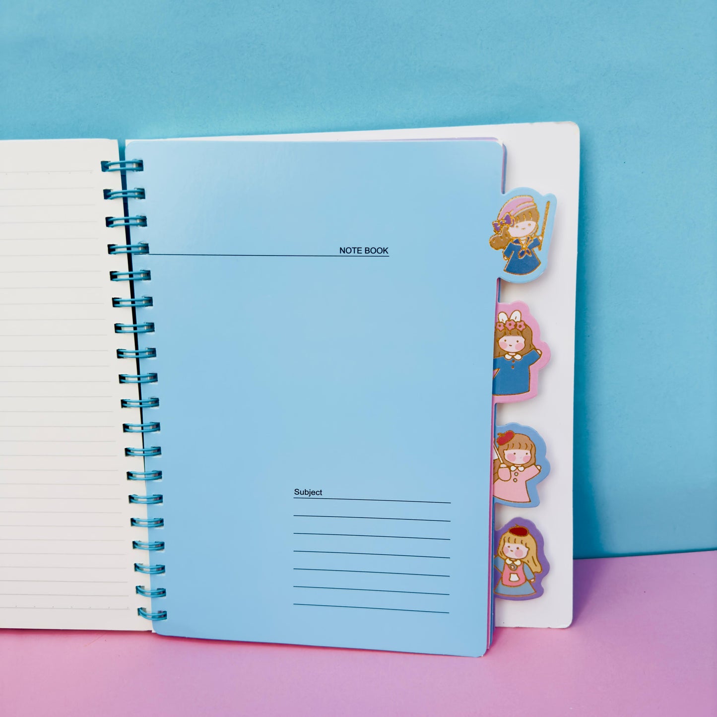 Kawai Gold Foiled Spiral Large Notebook / Journal