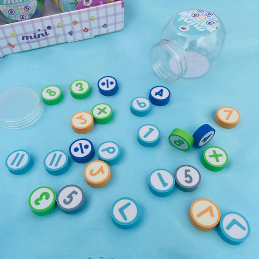 Mini Numbers - Eraser Box