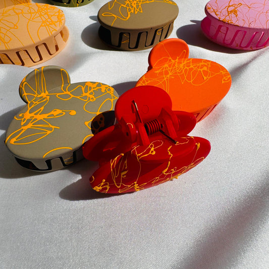 Paint Strokes - Hair Claw Style 1