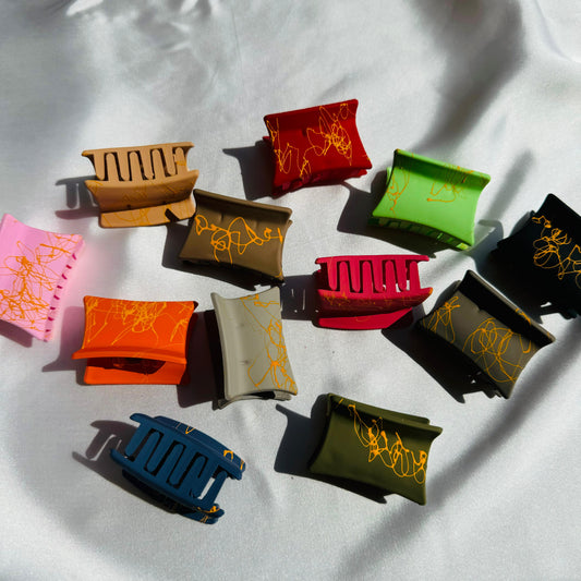 Paint Strokes - Hair Claw Style 2