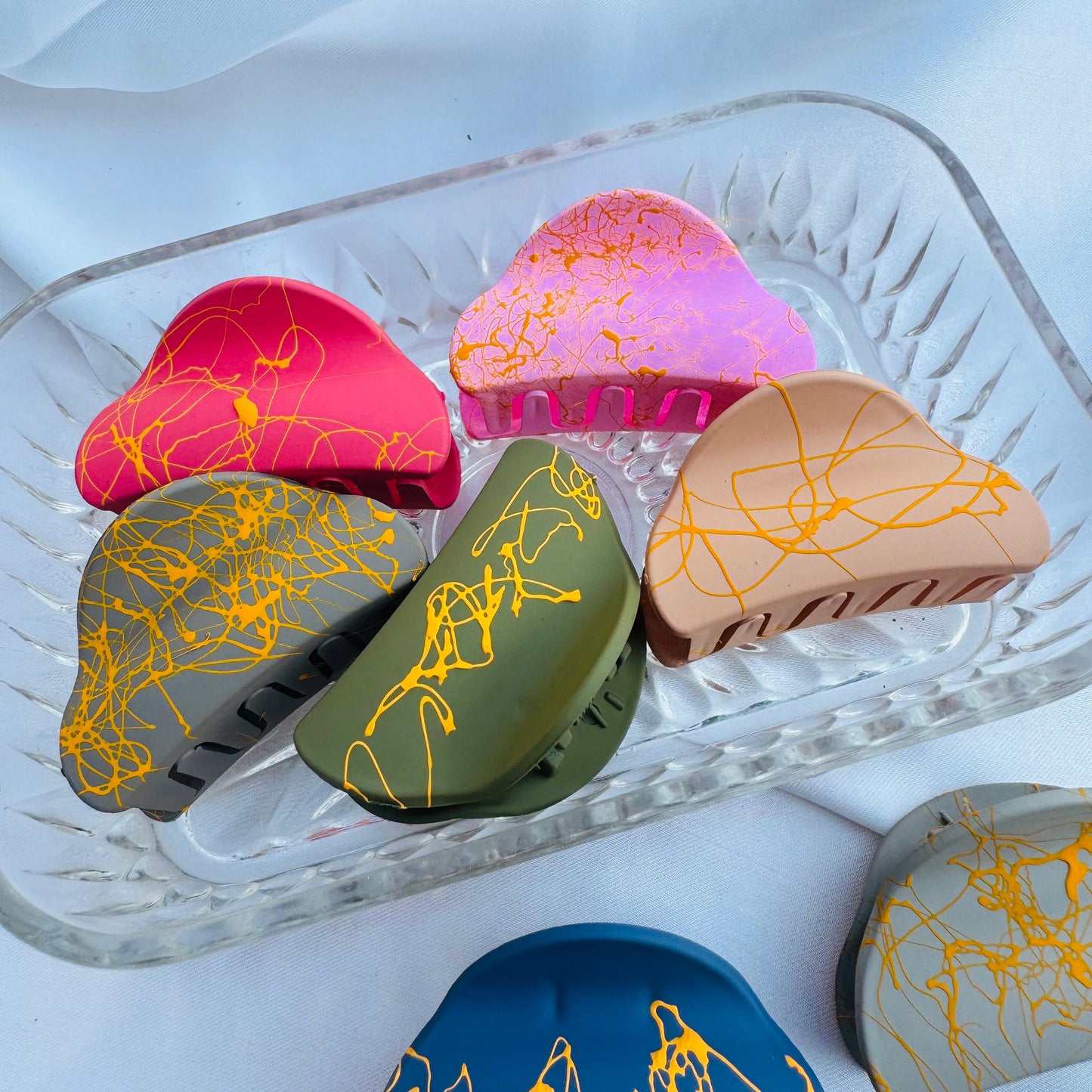 Paint Strokes - Hair Claw Style 3