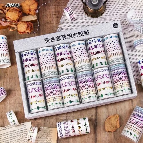 Rainbow Foiled - Washi Tape Set Of 5