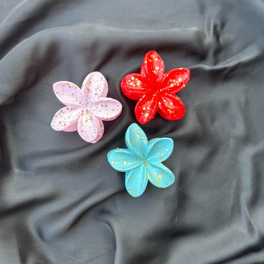Sprinkled Lotus Claw - Set of 3