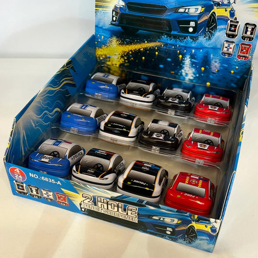 Police Car - Double hole Sharpener