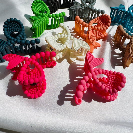 Matte Mermaid - Hair Claw