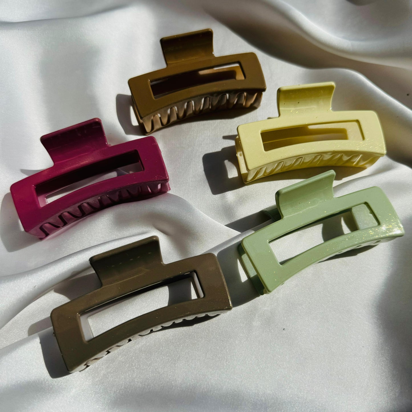 Shinny Rectangular - Hair Claws