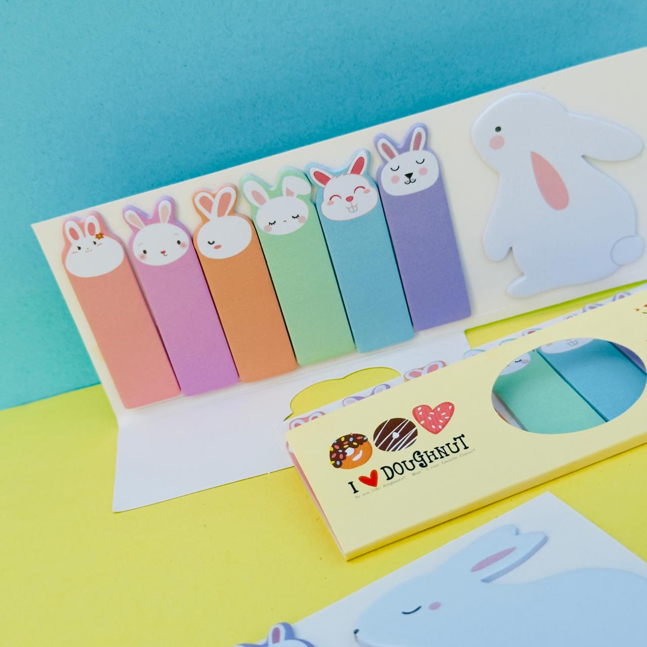 Cute Bunny - Sticky Note & Tabs