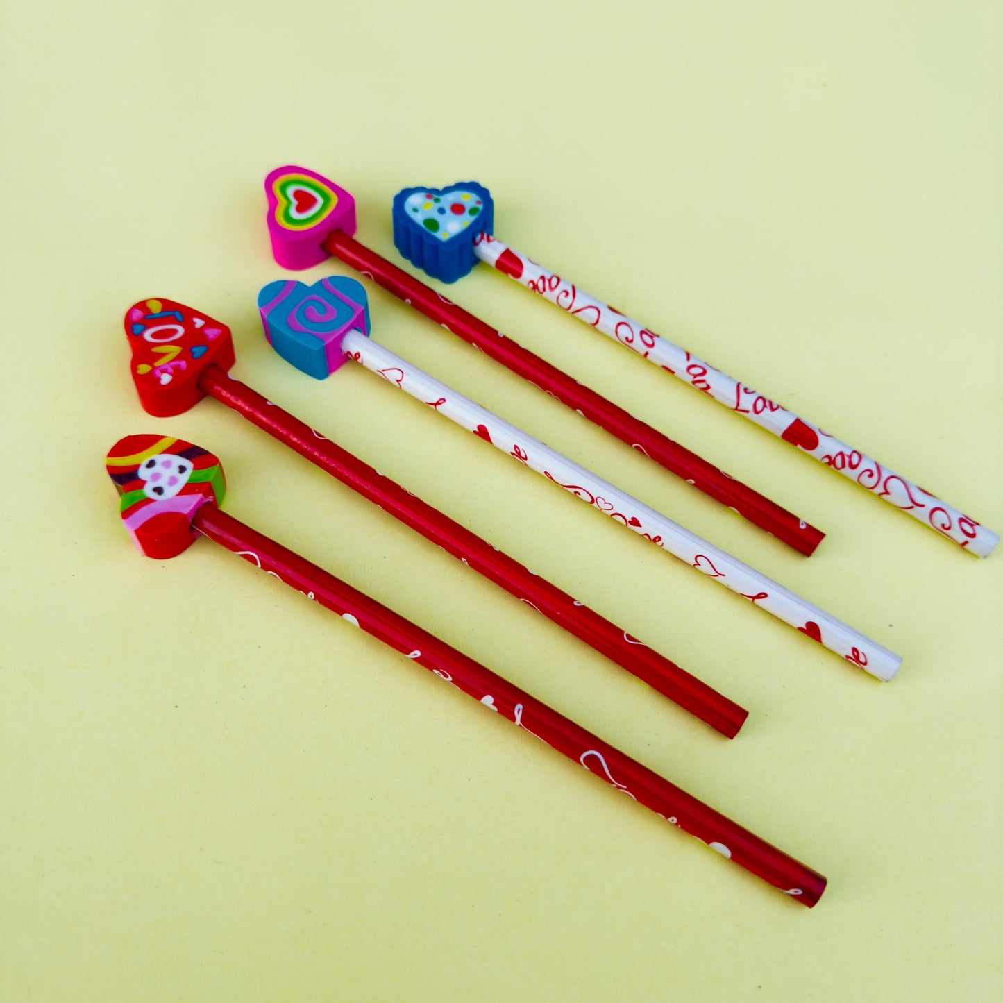 Pencil with - Eraser Topper (Style 1)