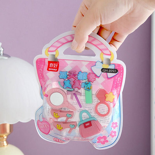 Girly Eraser - Pack of 7