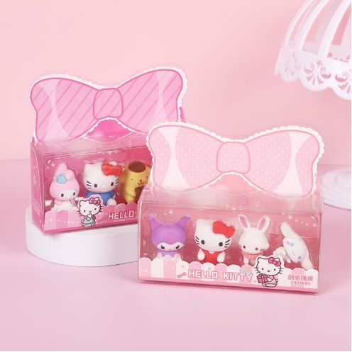 Sanrio Eraser - Set Of 4