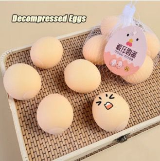 Egg Squishy - Set of 3