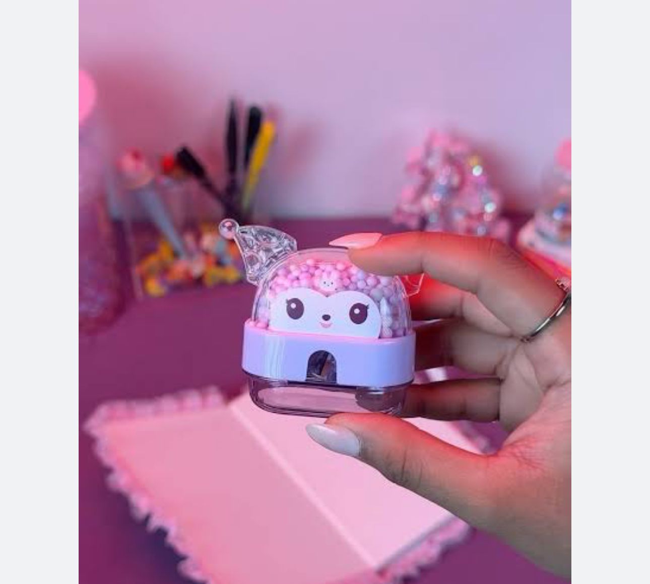 Kuromi Confetti - Pencil Sharpener