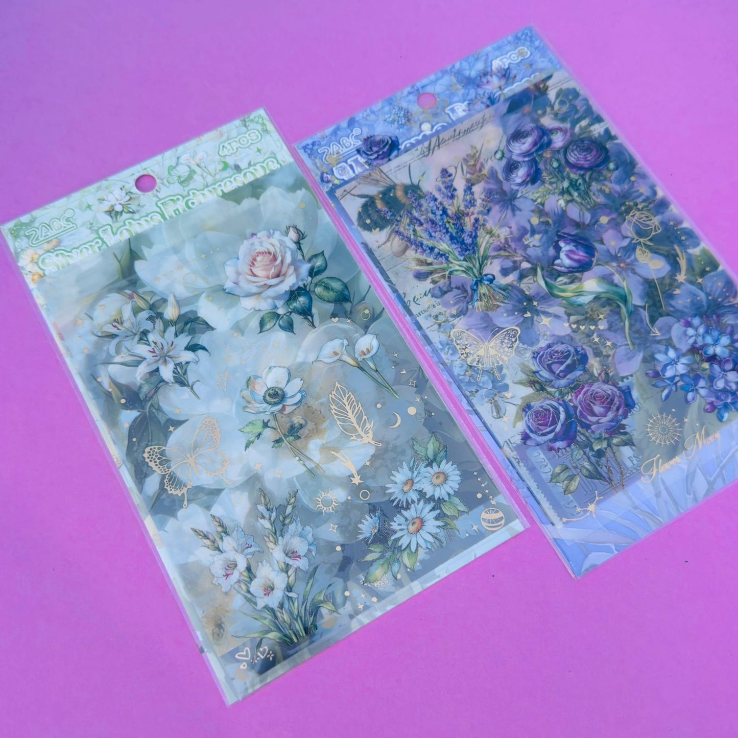 Floral Sticker Sheets