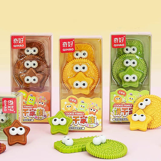 Cookie Family Eraser