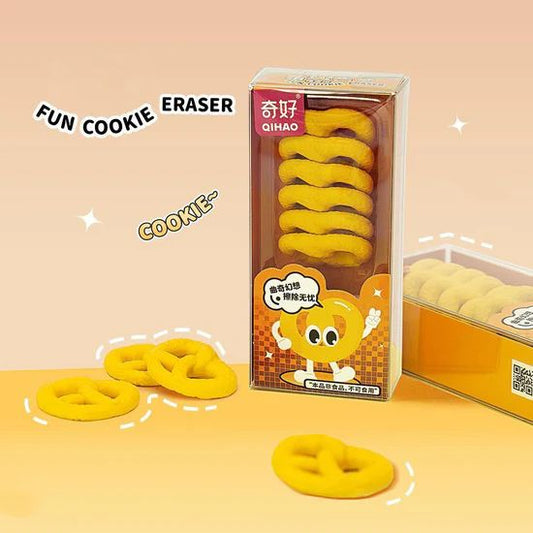 Fun Cookie Eraser - Pack of 6