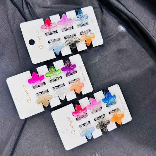 Crystal Foiled Lotus Minis - Set of 6