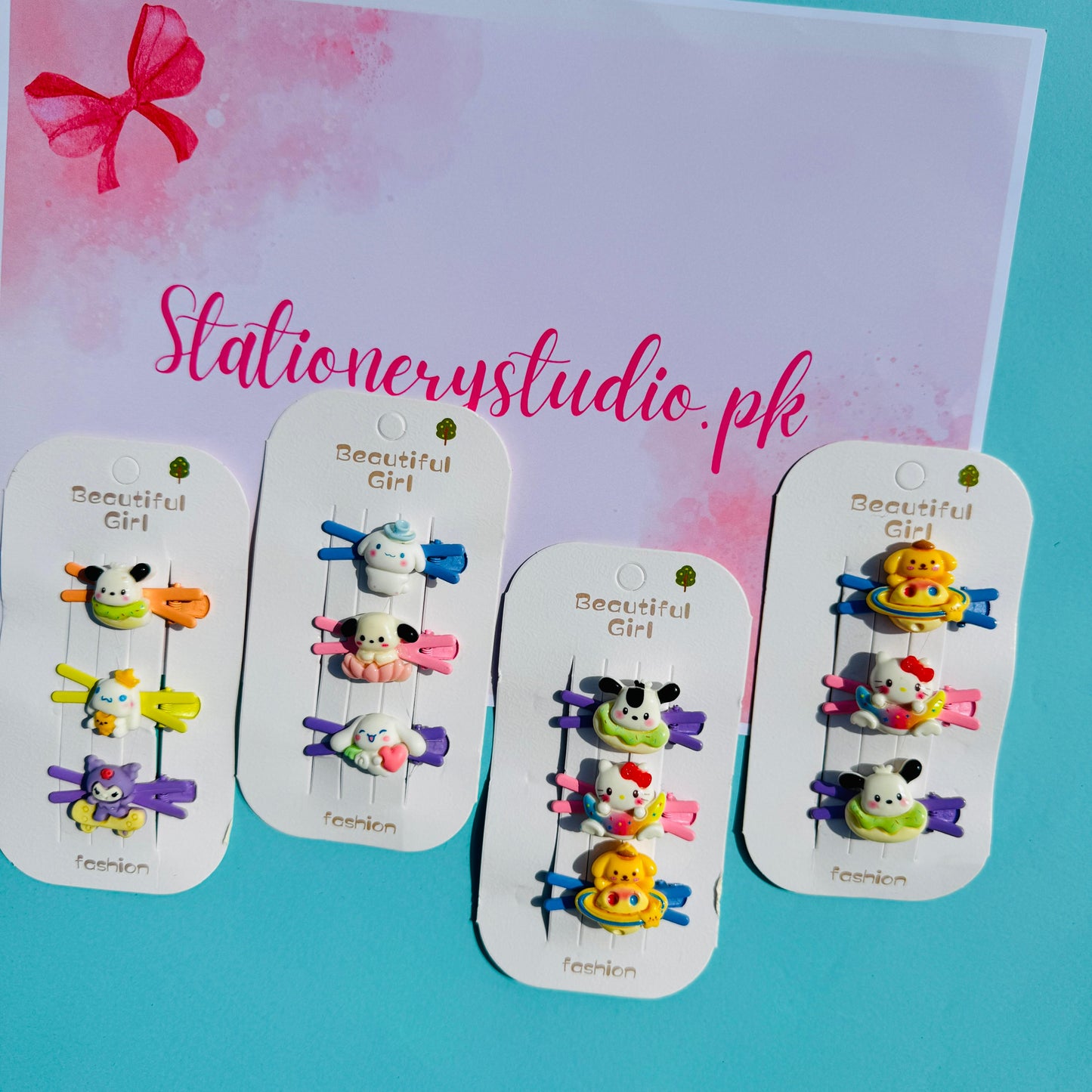 Sanrio Hair Pins - Set of 3