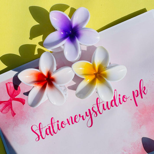 Lotus Claw Clip - Style 2