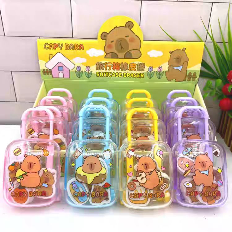 Capy Bara Trolly - Eraser