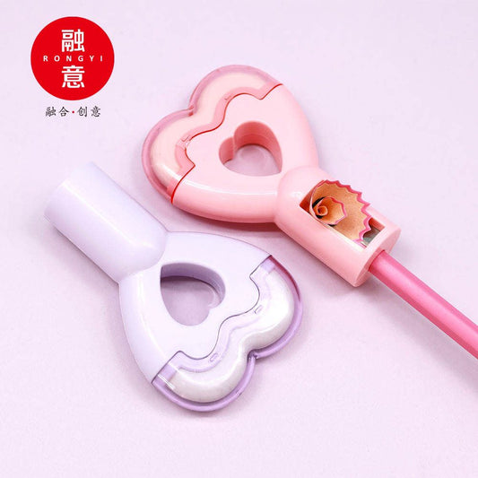 Heart Pop Eraser & Sharpener