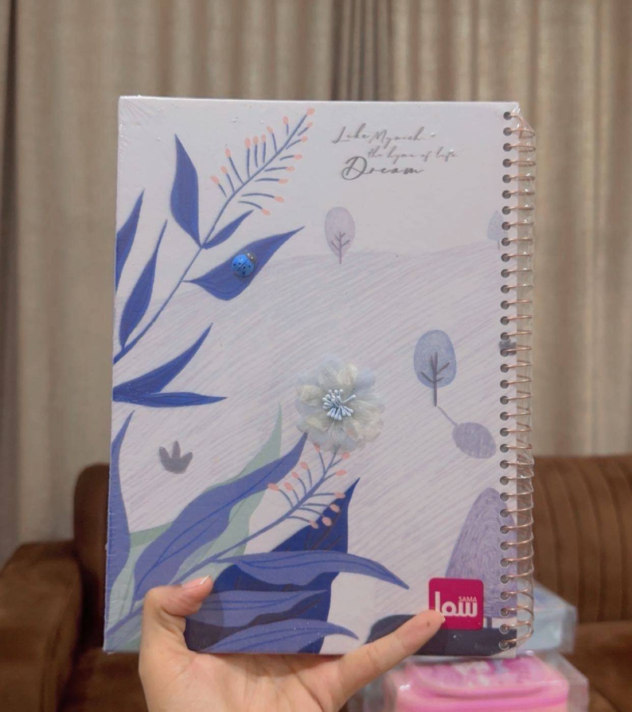 Dream Floral - Spiral Notebook