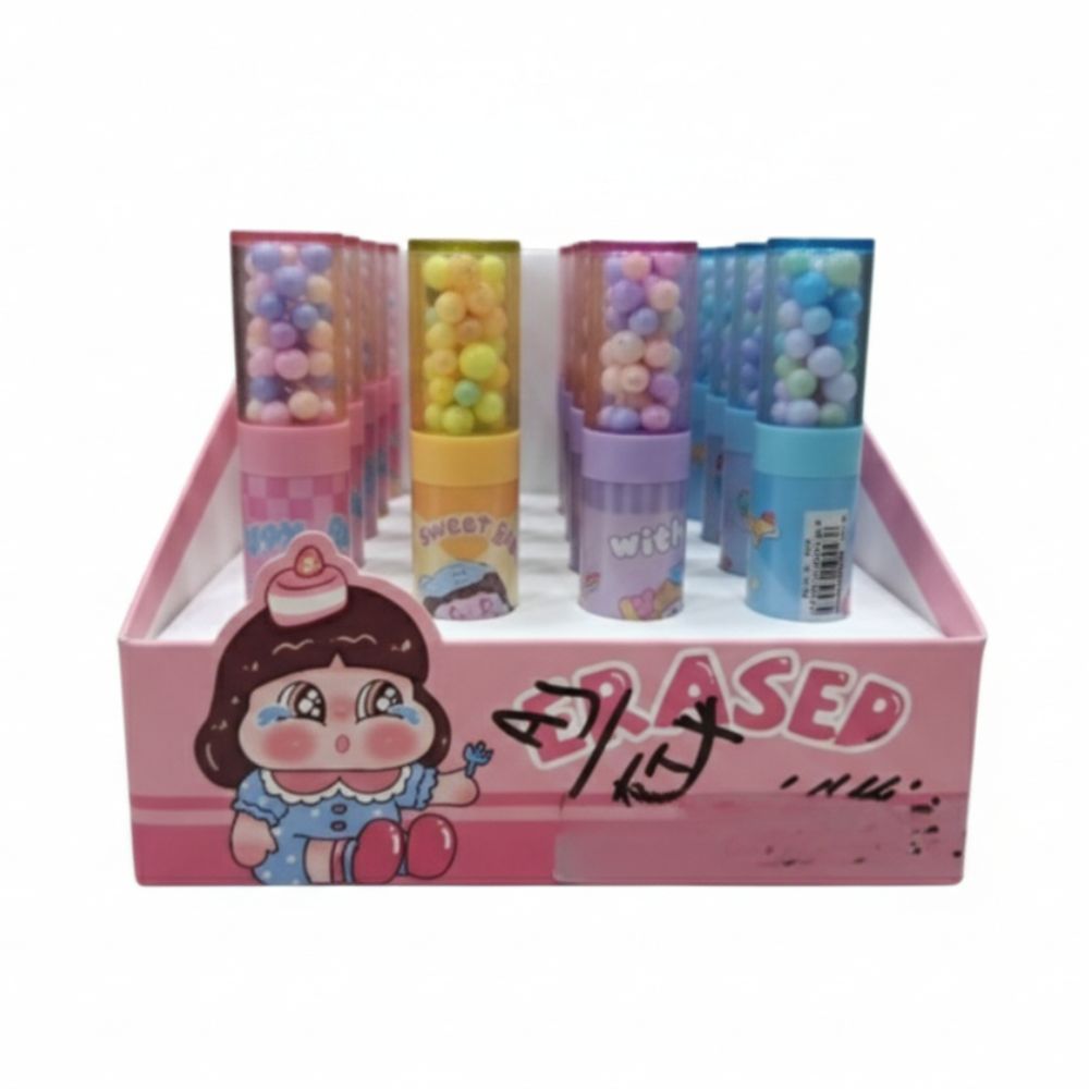 Cute Baby Confetti - Press Eraser