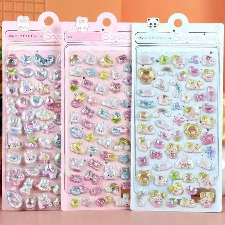 Sparkling 3d Pop - Stickers