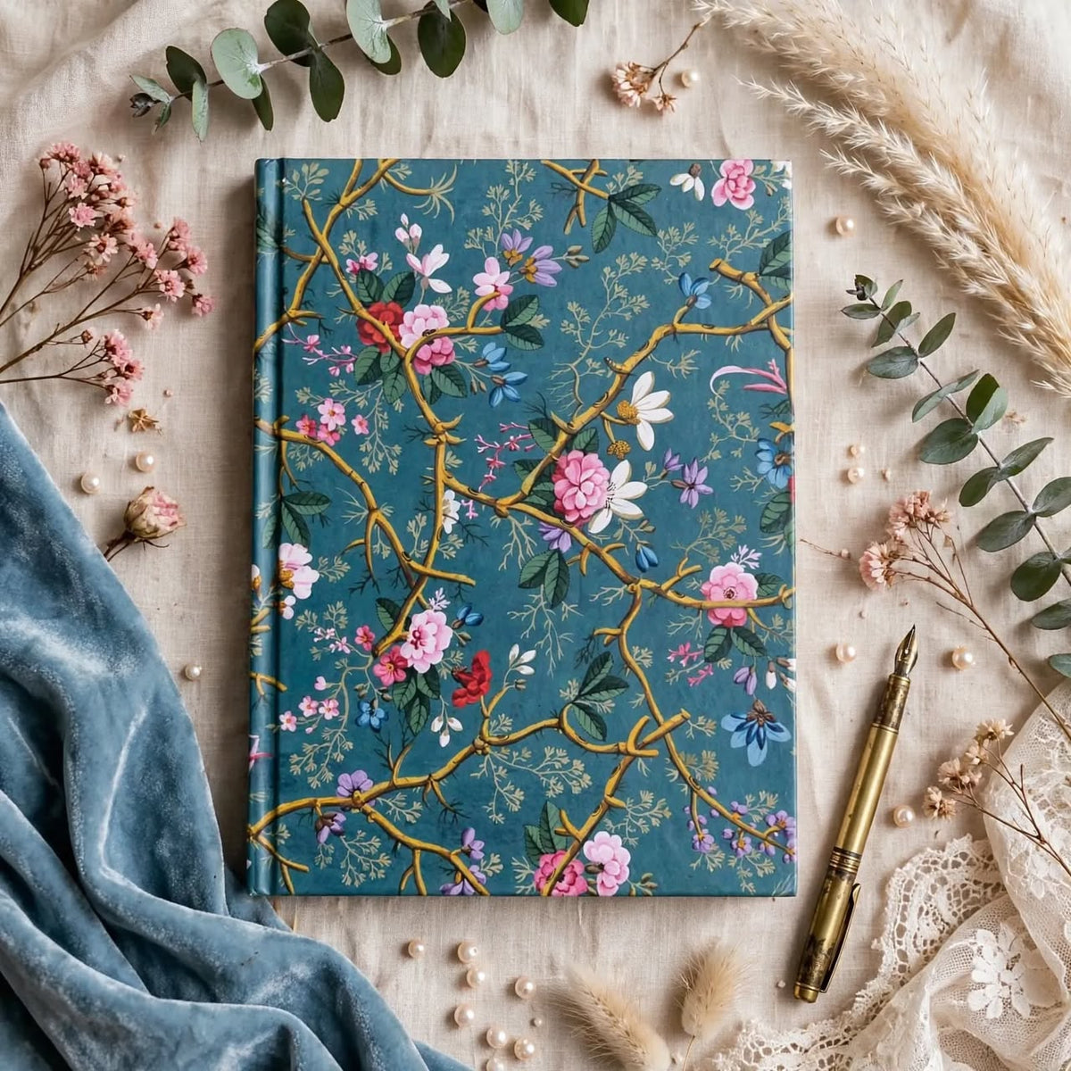 Fantasy Blue Hard Cover - Notebook (B5)