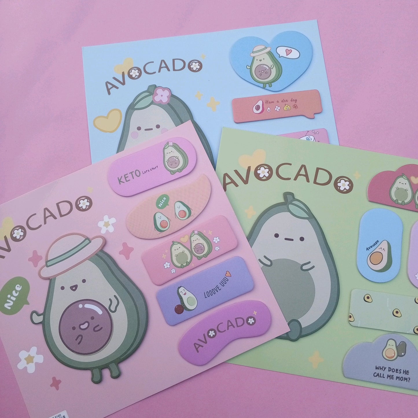 AVOCADO STICKY NOTES