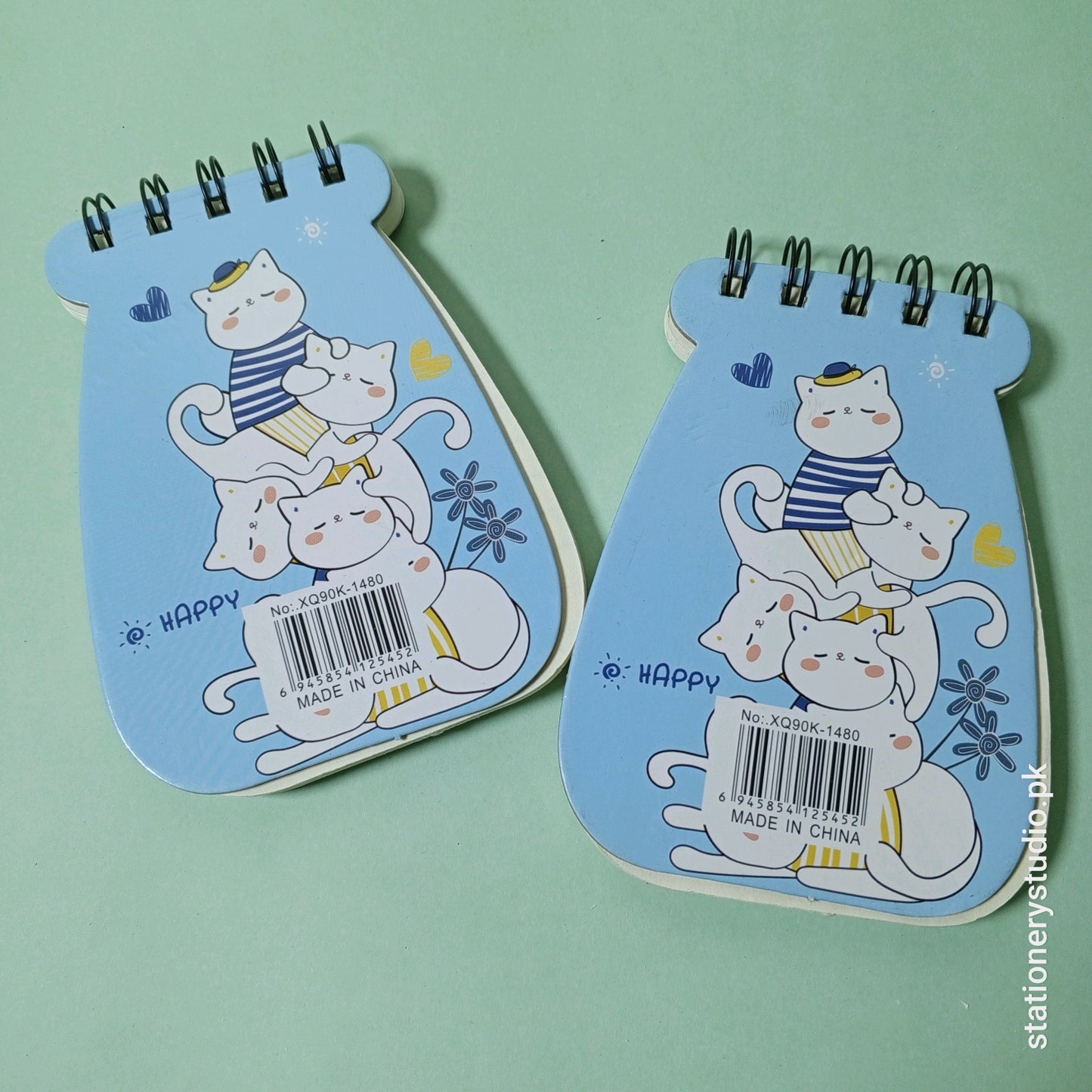 CUTE CAT SPIRAL NOTEPAD