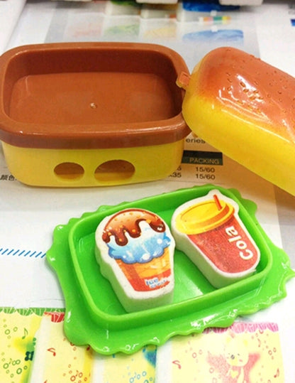 BURGER ERASER & SHARPENER