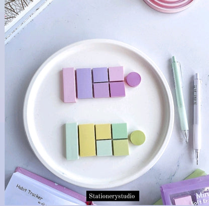 PASTEL ERASER - SET OF 7