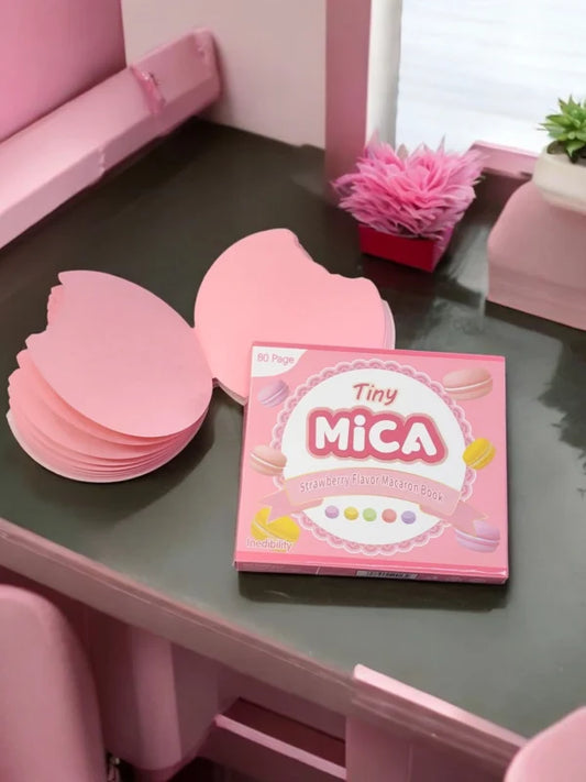 Strawberry Macaron Scented Notebook