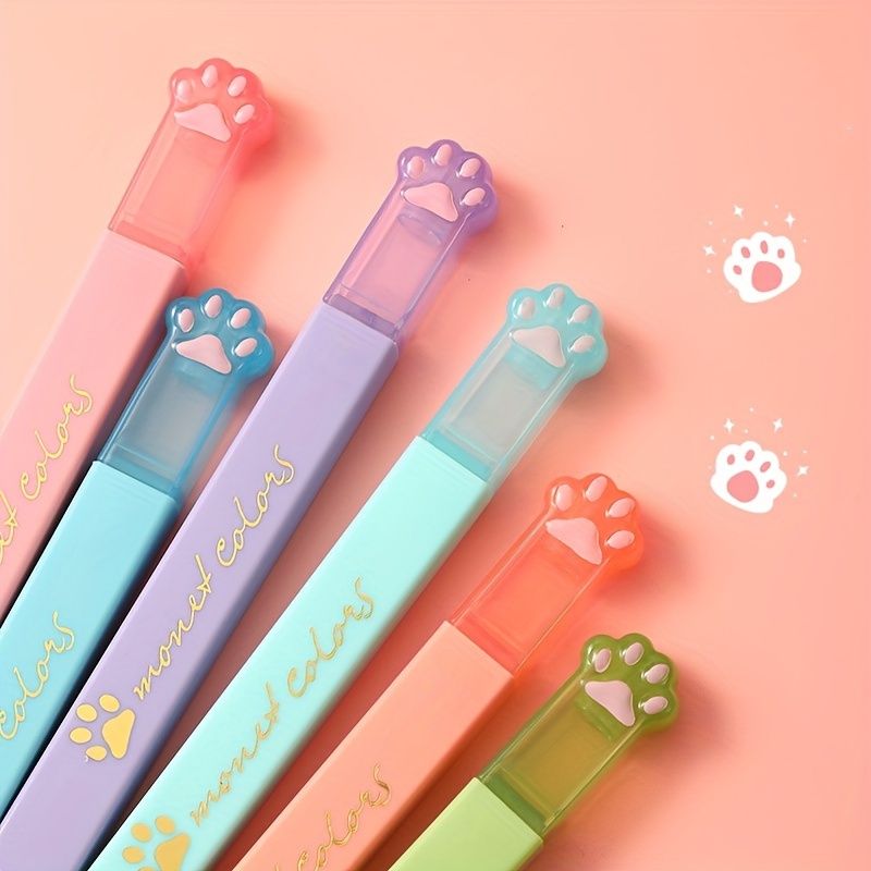 CAT'S PAW - HIGHLIGHTERS SET OF 6