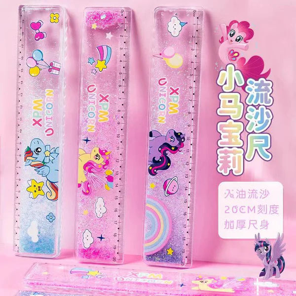 Unicorn Glitter Water - Ruler