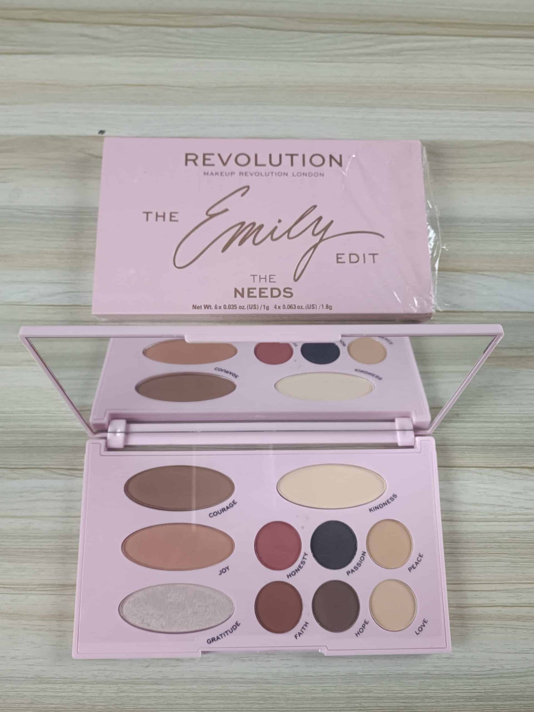 REVOLUTION X The Emily Edit - The Needs Palette