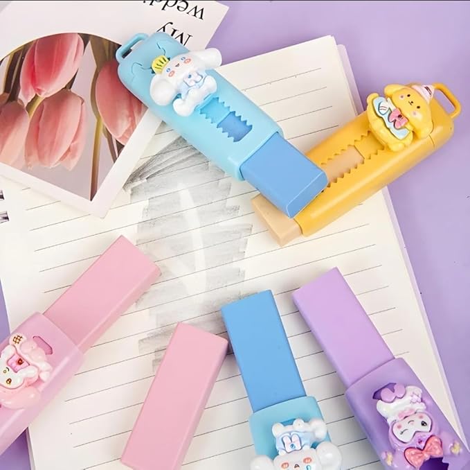 Kuromi Cutter Shaped - Large Eraser