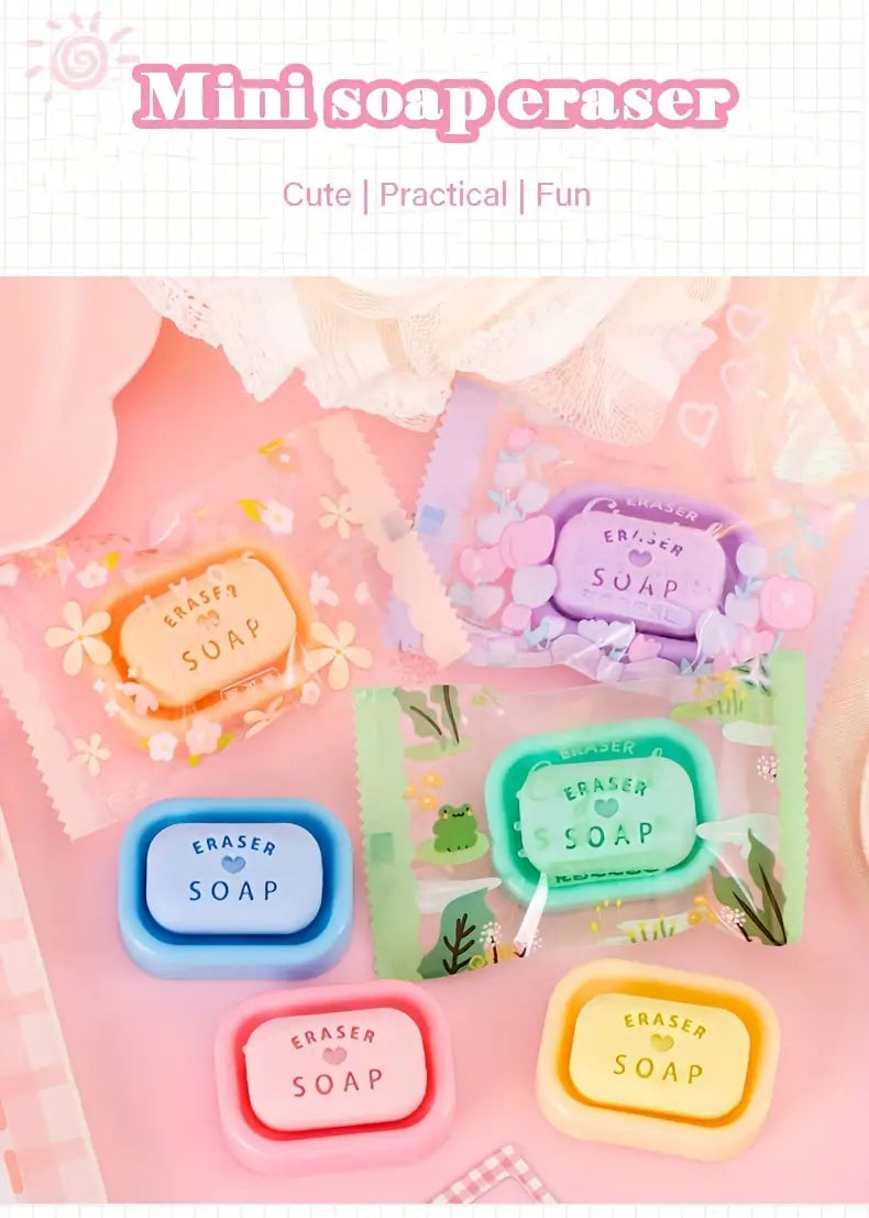 Cute Mini Soap - Eraser