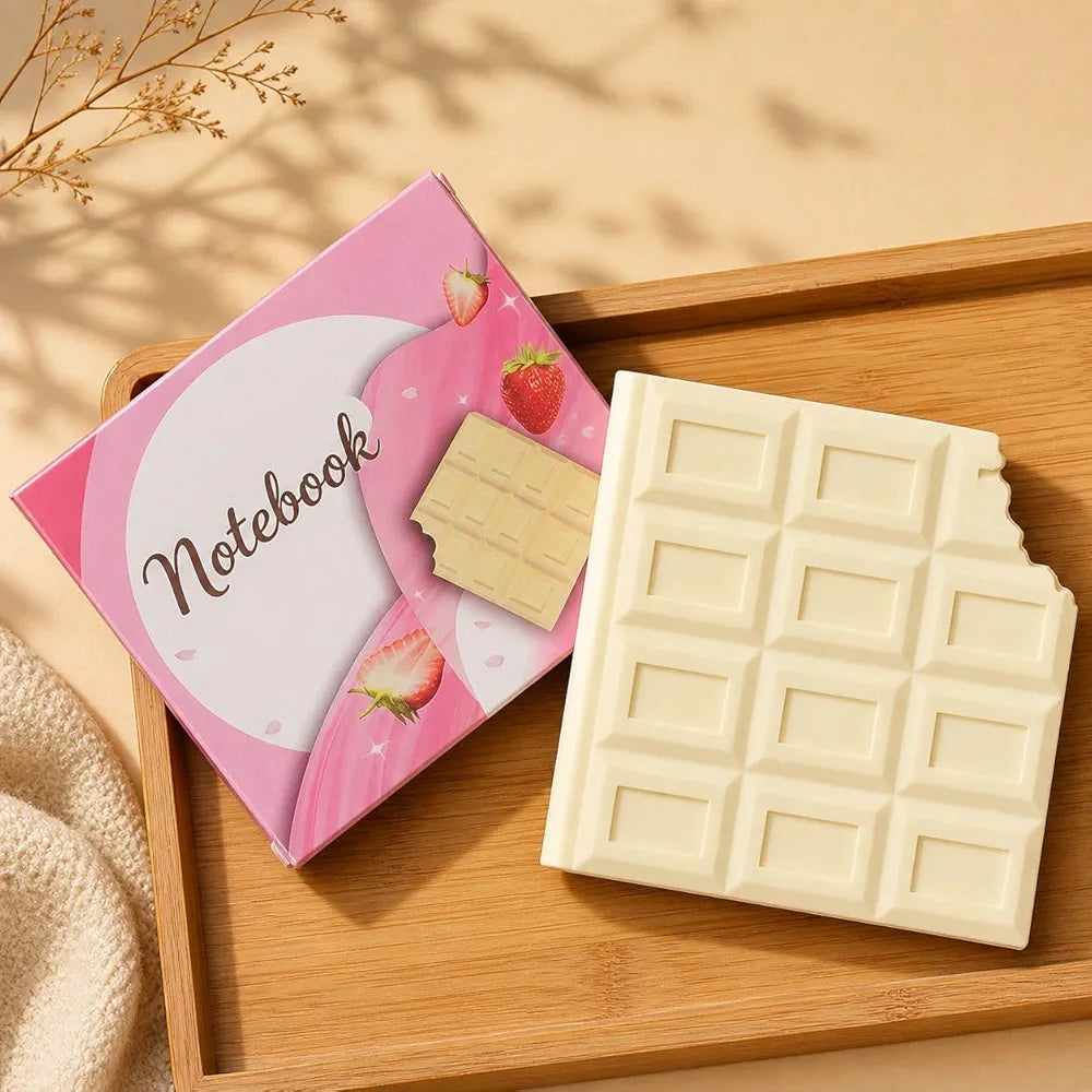 Chocolate Scented Notebook - Devo Strawberry Design