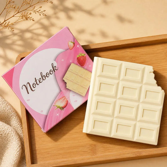 Chocolate Scented Notebook - Devo Strawberry Design