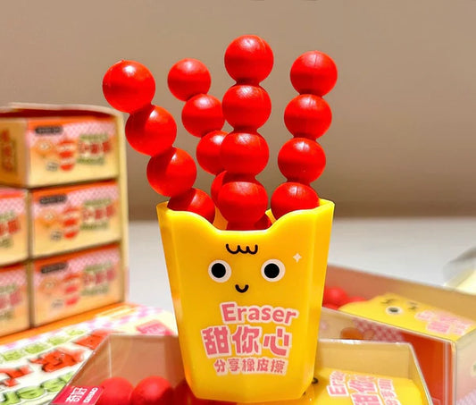 Cutest Fries Eraser - Bucket