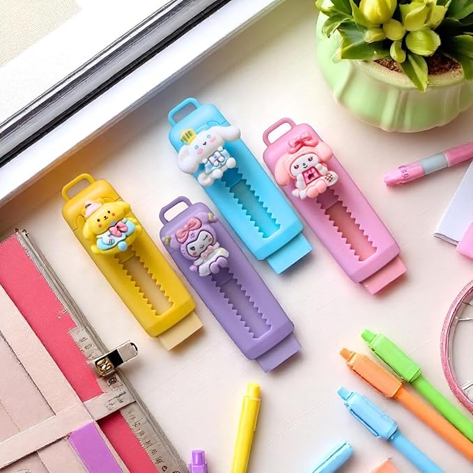 Kuromi Cutter Shaped - Large Eraser