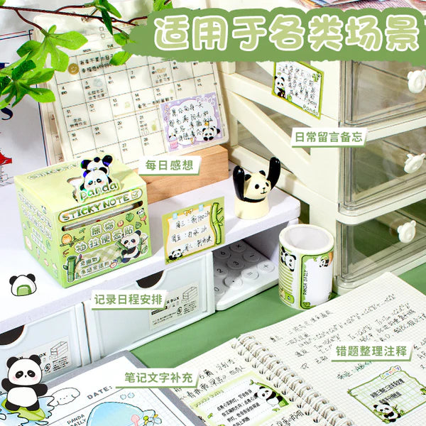 Panda Peel Off - Sticky Note Roll