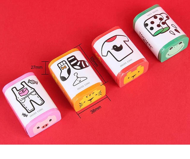 ANIMAL JAMBO ERASER - STATIONERYSTUDIO